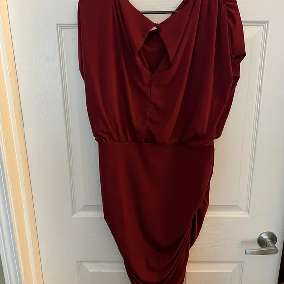 NWT Torrid Dress (Maroon/Red) Size 2x - Picture 3 of 4